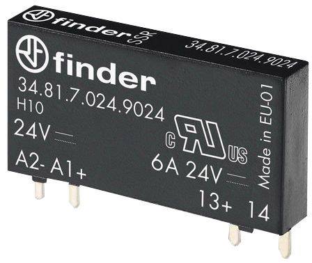 Finder SSR 34.81.7.005.9024 Switching voltage (max.): 33 V DC Instant response 1 pc(s)