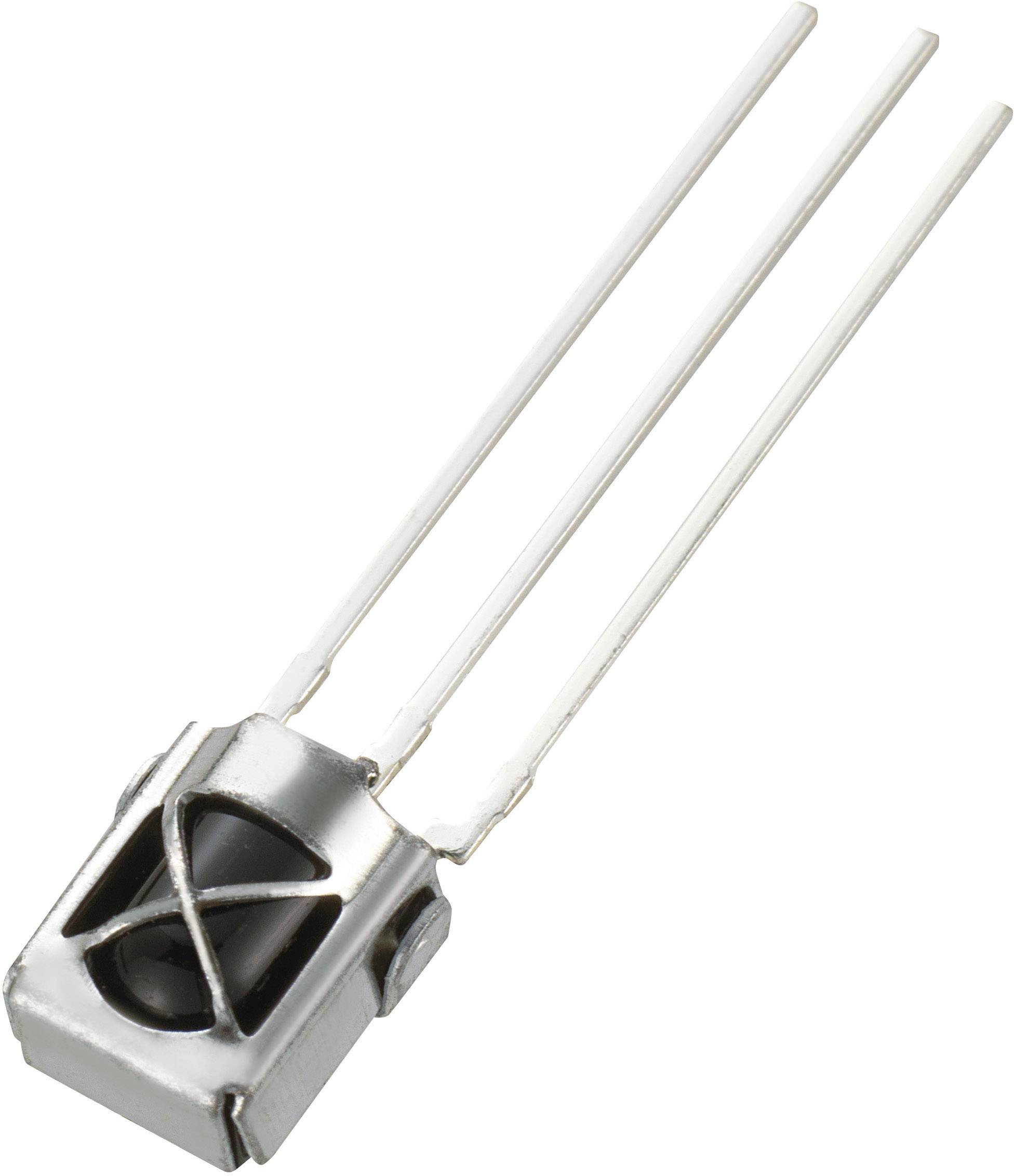 A metal electronic component with three long, slender pins. Primarily used in infrared receivers.