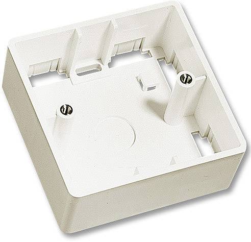 LINDY AufputzrahmenWanddose 1fach UK Surface-mount enclosure White