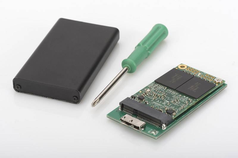 Digitus DA-71112 mSATA hard drive case USB 3.2 1st Gen (USB 3.0)