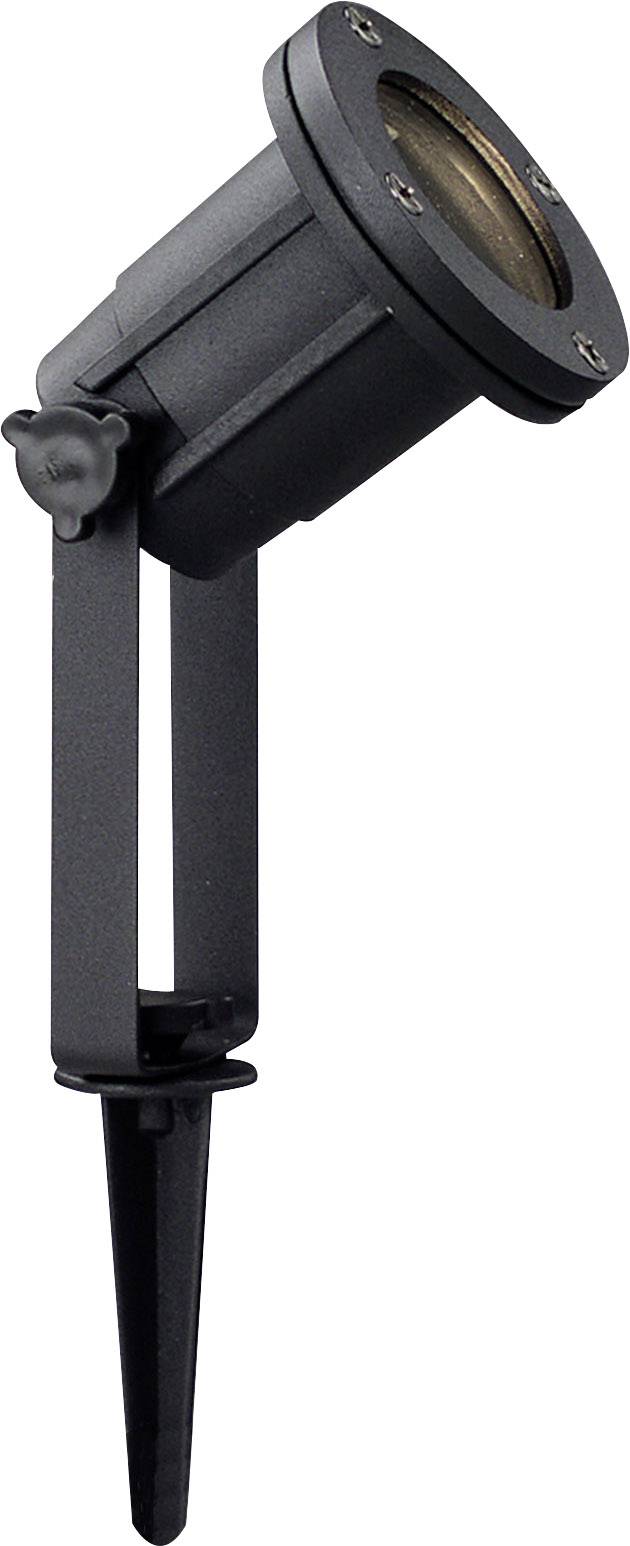 Nordlux 20789903 Spotlight Garden spotlight LED (monochrome), HV halogen GU10 35 W Black