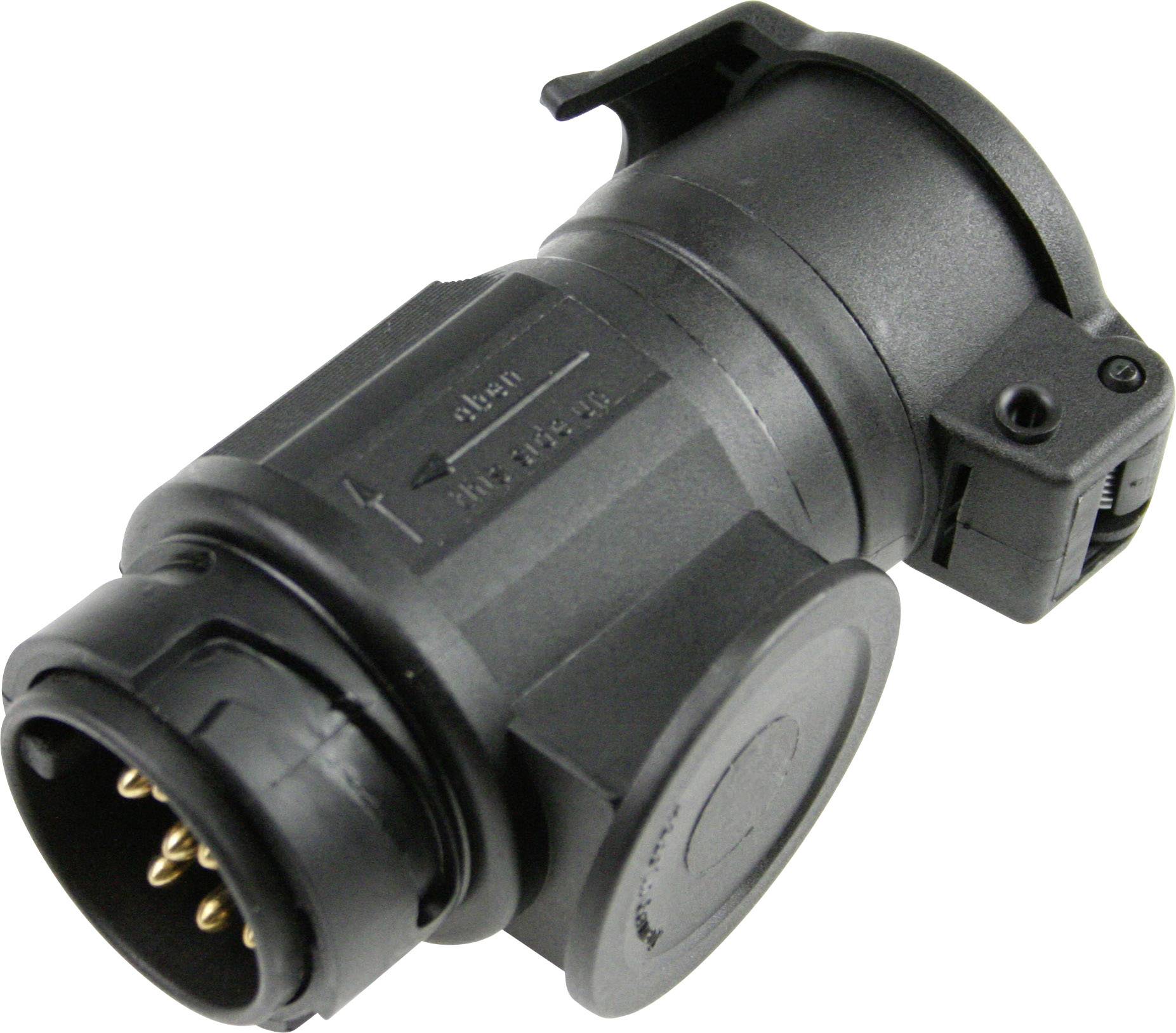 AS Schwabe 60469 Trailer adapter [13-pin plug - 7-pin plug]