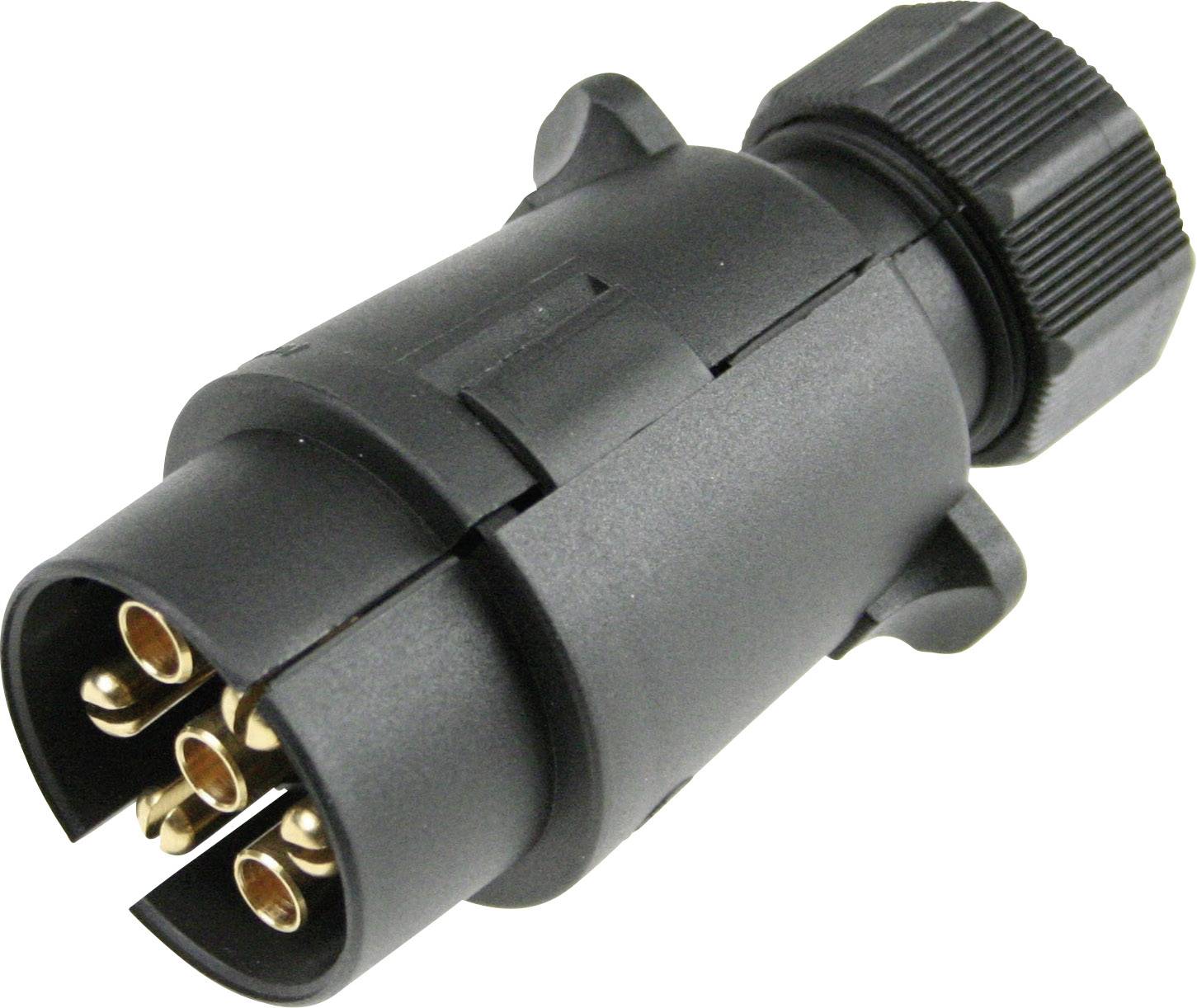 AS Schwabe 60462 Trailer connector [Open cable ends - 7-pin plug] Plastic