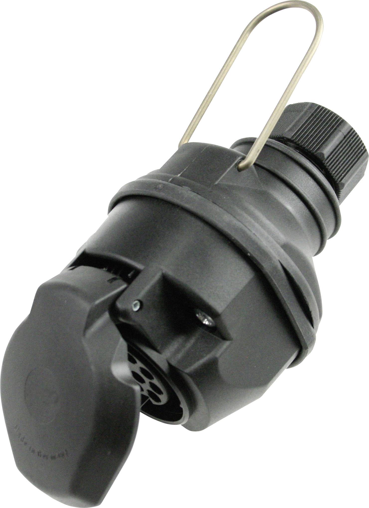 AS Schwabe 60466 Trailer connector [Open cable ends - 13-pin socket]