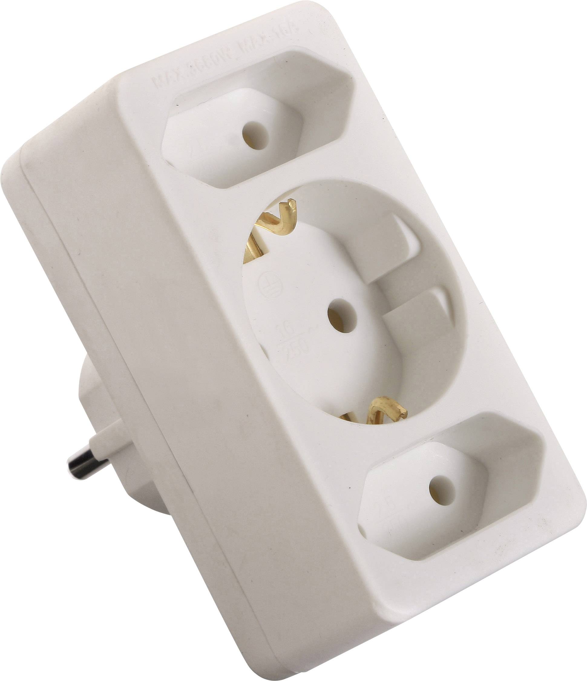AS Schwabe 49111 Socket splitter White