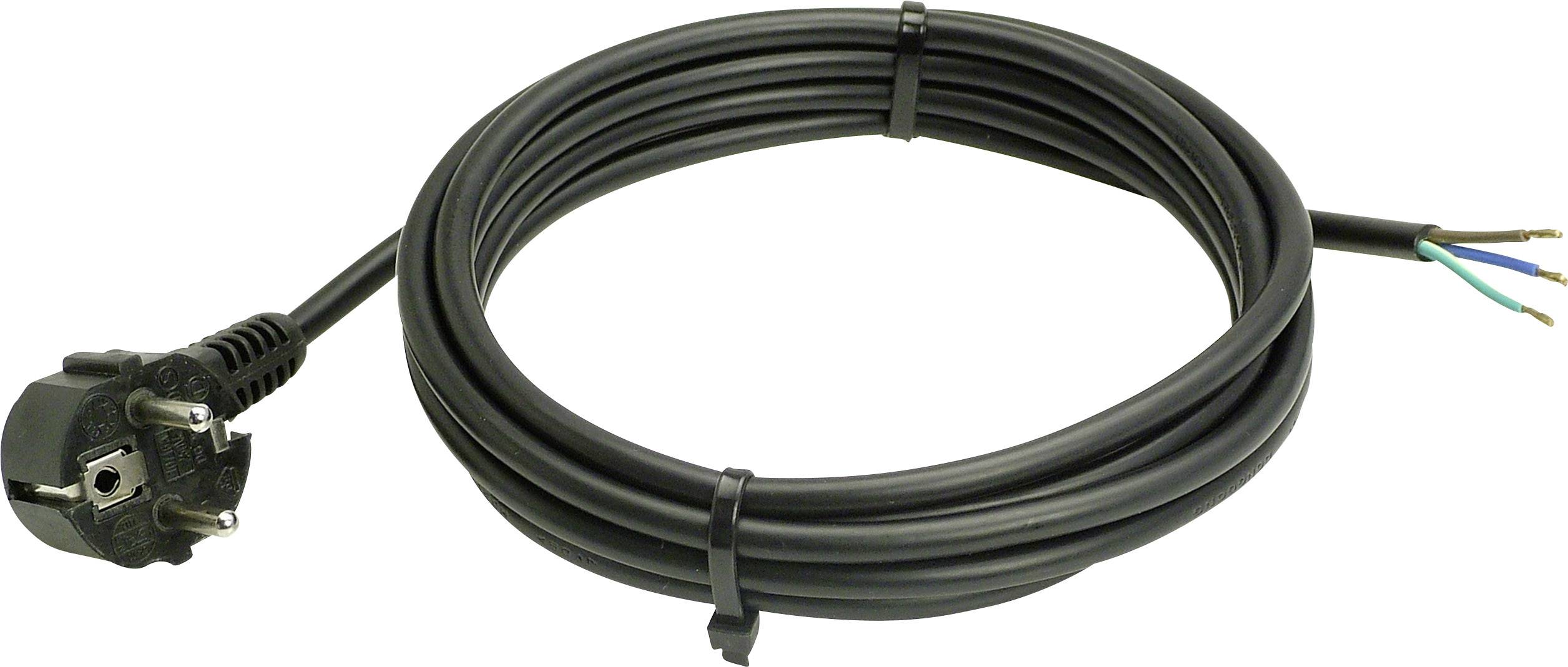 AS Schwabe 70802 Current Cable Black 10.00 m