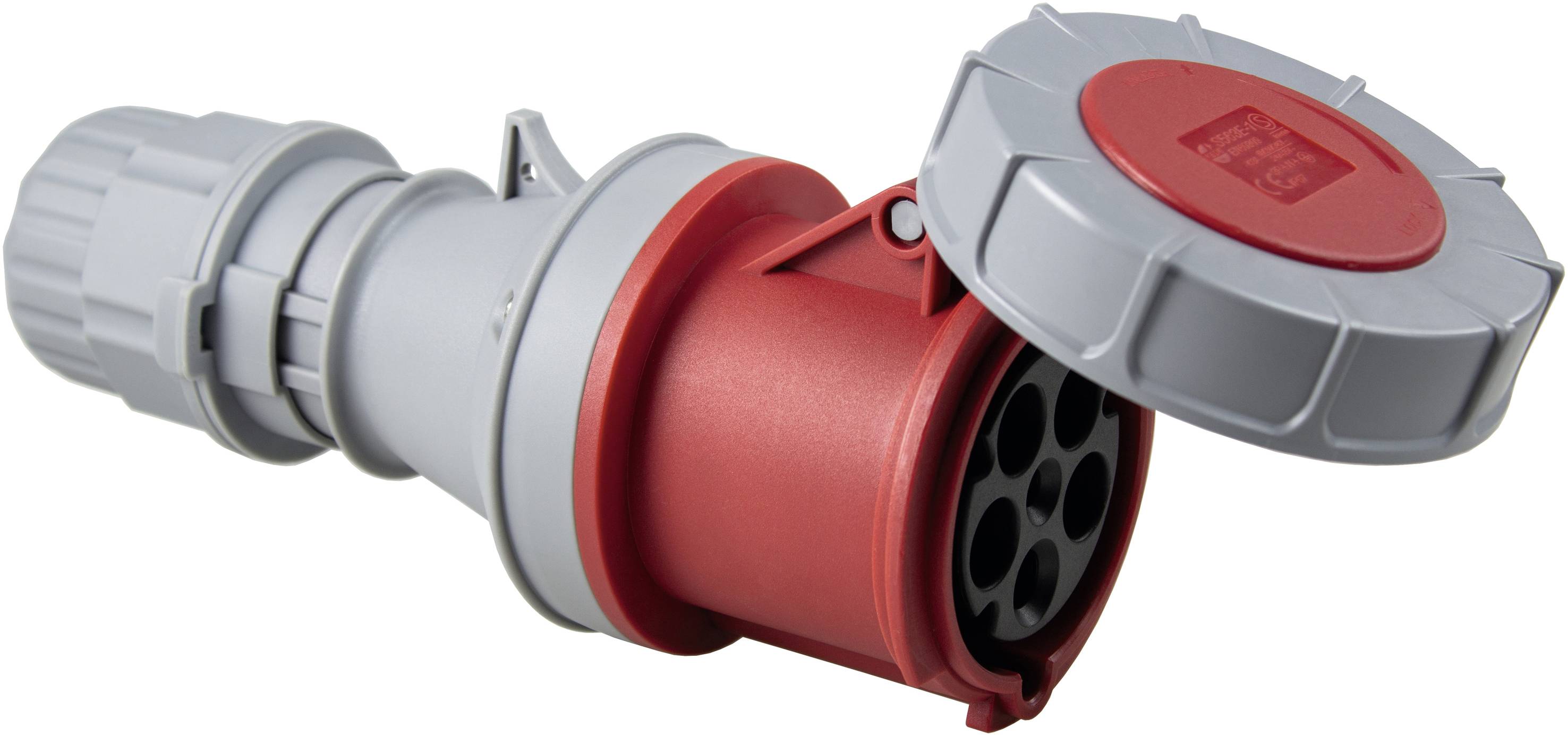 AS Schwabe 400 V 63 A 5-polig 6 h IP67 60428 CEE connector 63 A 5-pin 400 V 1 pc(s)
