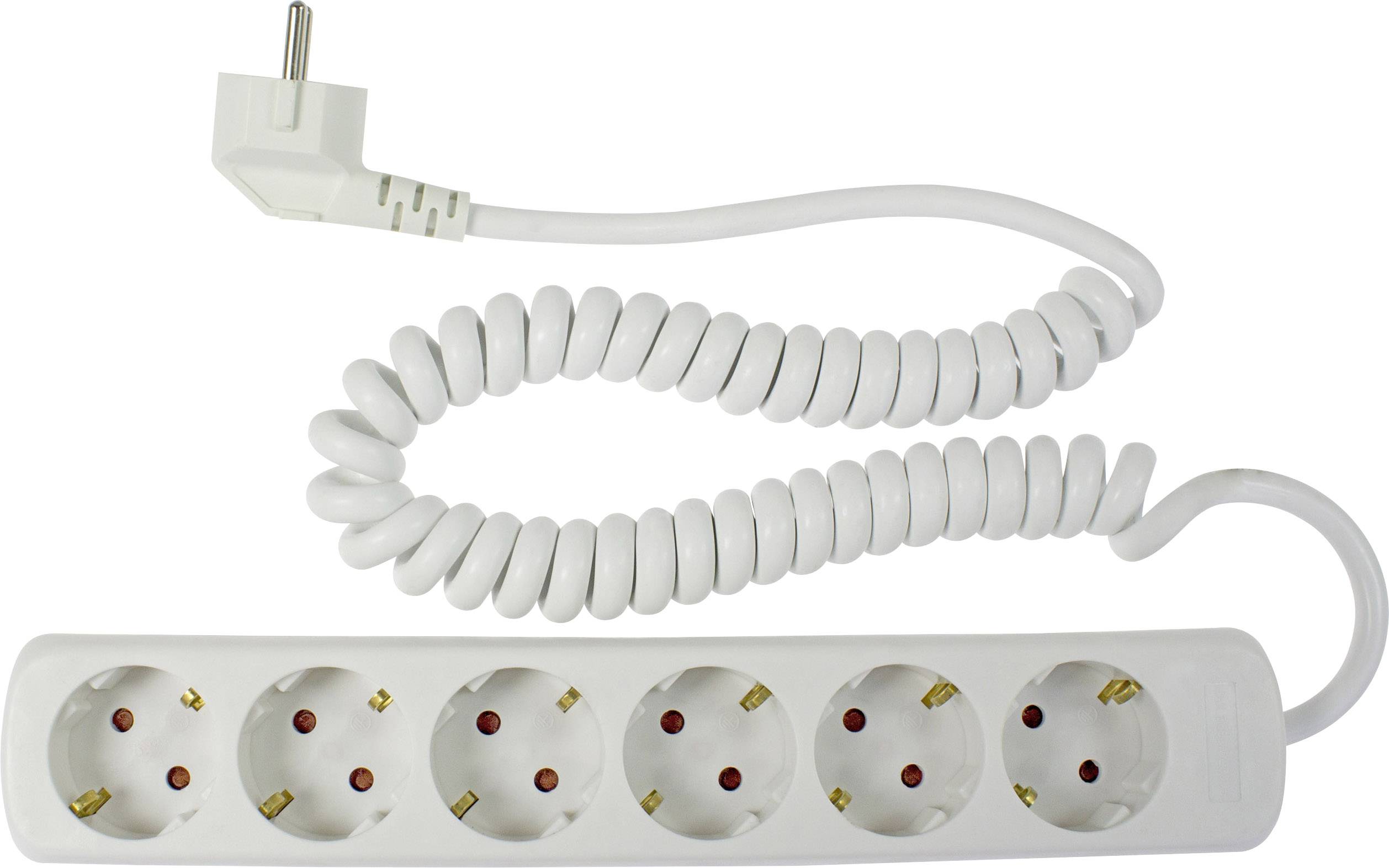 AS Schwabe 11461 Power strip White PG connector 1 pc(s)