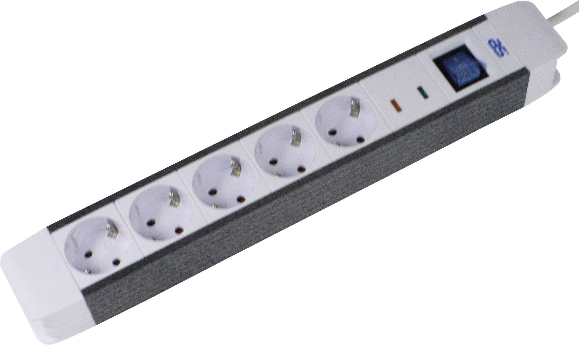 AS Schwabe 18665 Surge protection power strip PG connector 1 pc(s)