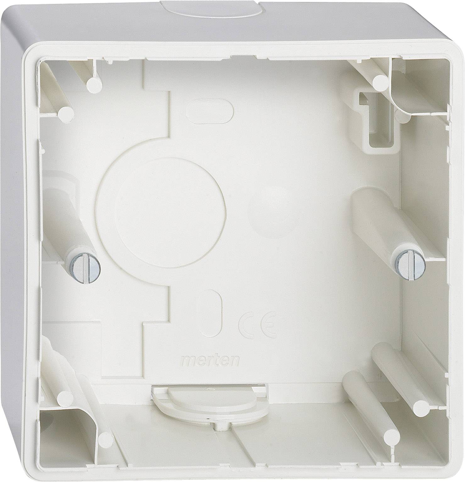 Merten 512119 Junction box (L x W x H) 37 x 80 x 80 mm White IP20 1 pc(s)