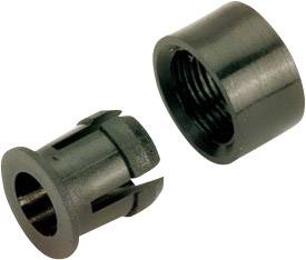 Kingbright RTC-32 RTC-32 LED socket Plastic Suitable for LED 3 mm Snap-in