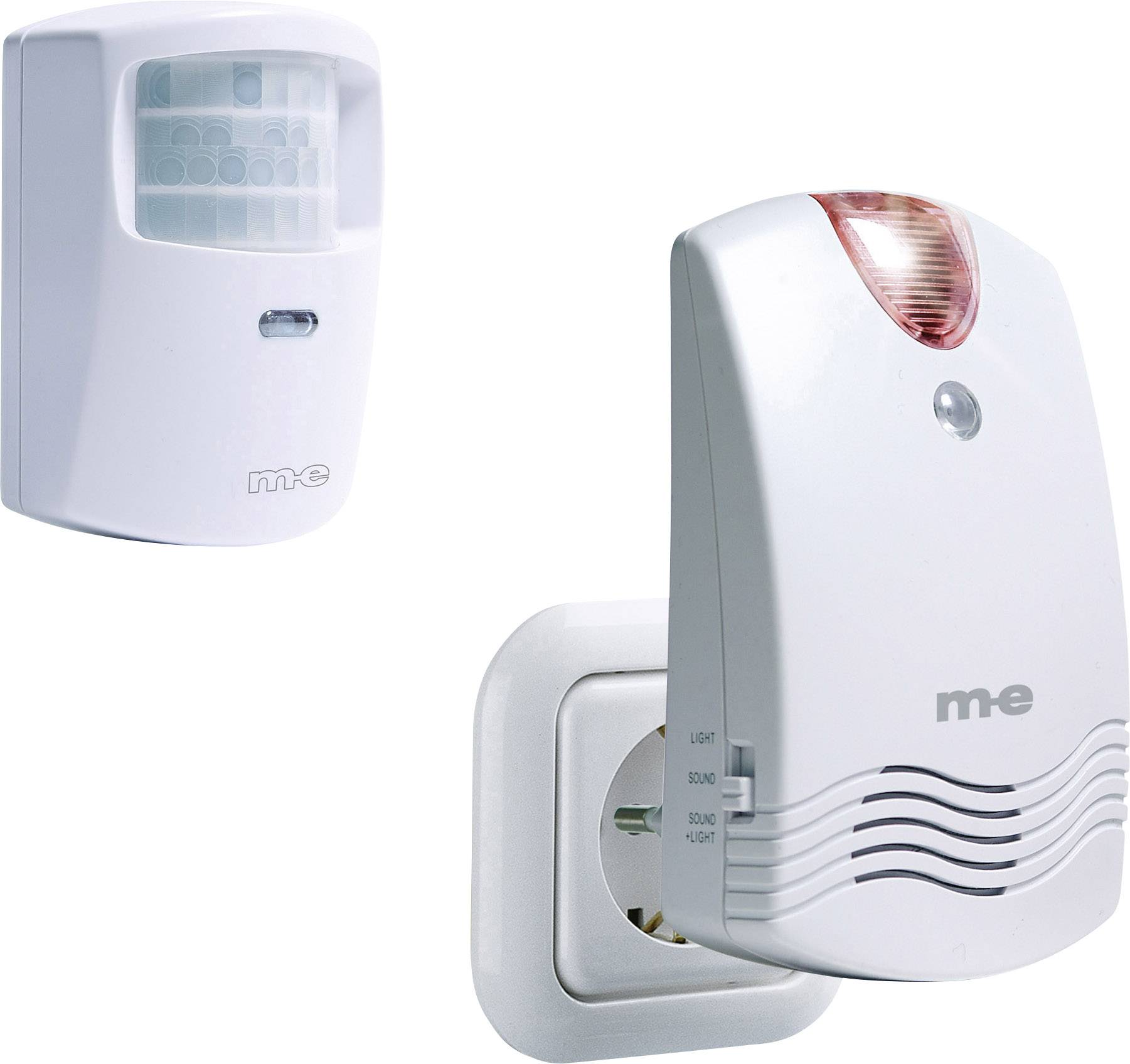 m-e modern-electronics Light curtain DGF-100 incl. motion detector 40713