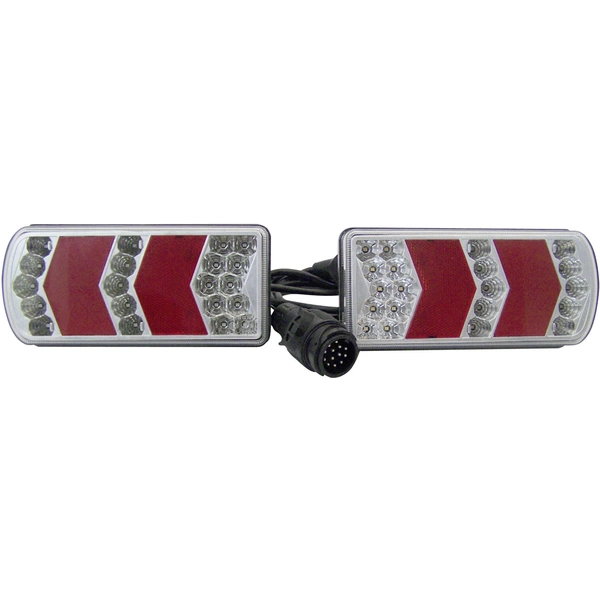 Berger & Schröter Trailer lighting set 13-pin Turn signal, Brake light, Number plate light, Rear fog lamp, Reflector , Reversing Berger & Schröter Trailer lighting set 13-pin Turn signal, Brake light, Number plate light, Rear fog lamp, Reflector , Reversing