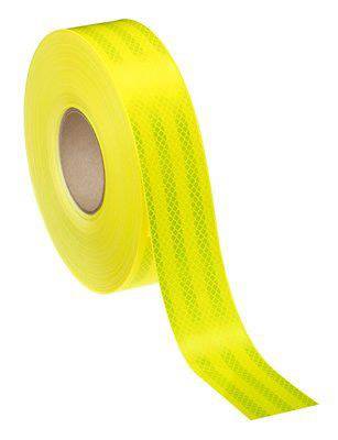 3M Diamond Grade™ 983-23 98323ES Reflective tape Yellow, Green, Select yellow 45.7 m (L x W) 45.7 m x 53.5 mm