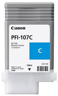 Canon Ink PFI-107C Original Cyan 6706B001