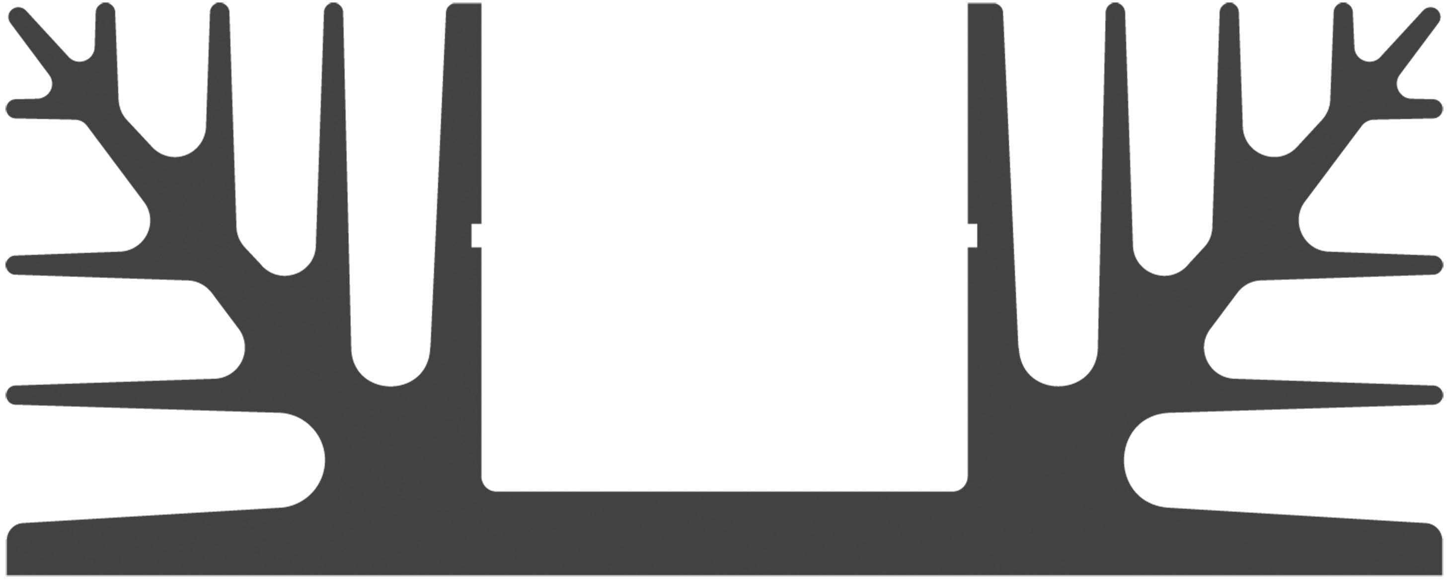 Fischer Elektronik 10018915 SK 08 50 SA-CB Heat sink 2.3 K/W (L x W x H) 50 x 88 x 35 mm