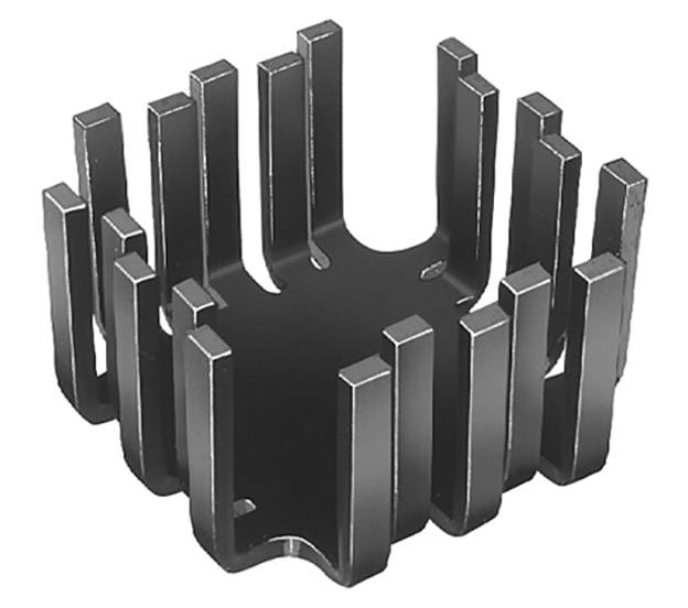 Fischer Elektronik 10034939 FK 201 SA-CB Heat sink (rods) 6 K/W (L x W x H) 45 x 45 x 25.4 mm TO 3, TO 55, SOT 9, SOT 32, TO 220