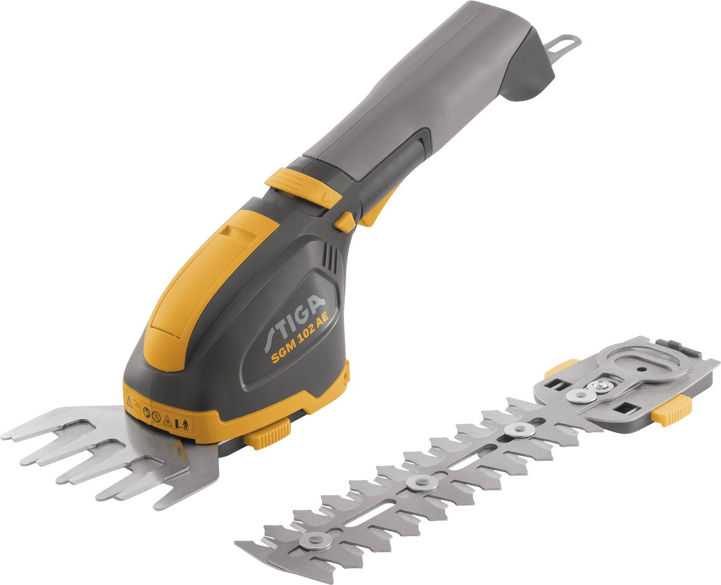 STIGA SGM 102 AE Rechargeable battery Lawn shears, Bush trimmer + battery, + accessories 10.8 V