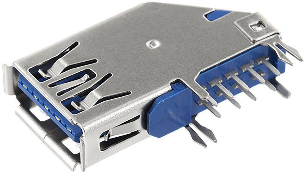 USB connector Socket, built-in Vertical, angled U3BU1AVW econ connect Content