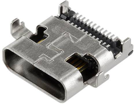 USB connector Socket, horizontal mount Counter-sunk version U31BU1CGSMT econ connect Content