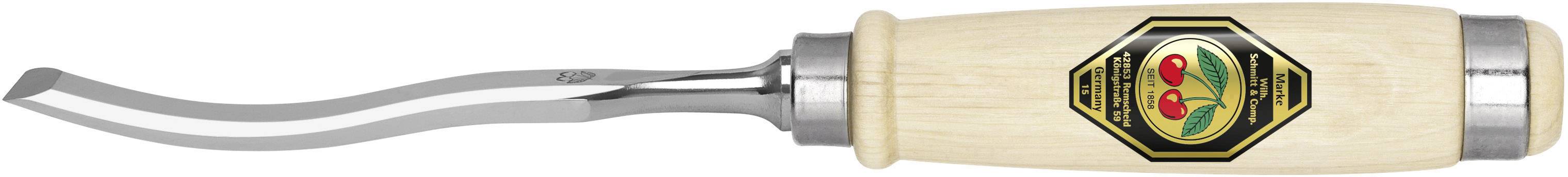 S-Form-Beitel with handle Kirschen 1051010