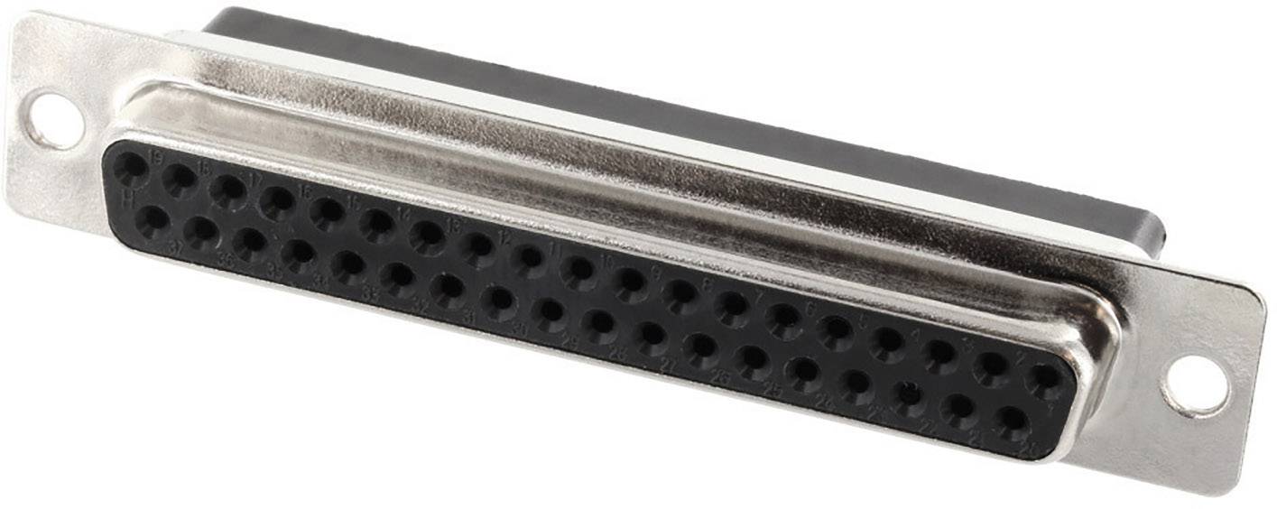econ connect BU37CR D-SUB receptacles 180 ° Number of pins: 37 Crimp