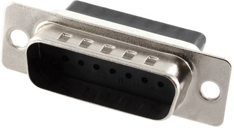 econ connect ST15CR D-SUB pin strip 180 ° Number of pins: 15 Crimp