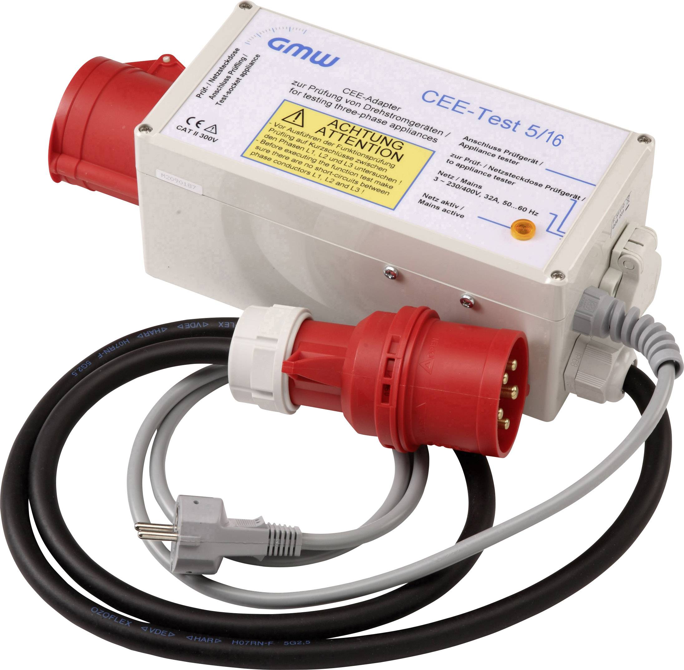 Adapter GMW Drehstromadapter 5/16A, aktiv , 7920018692