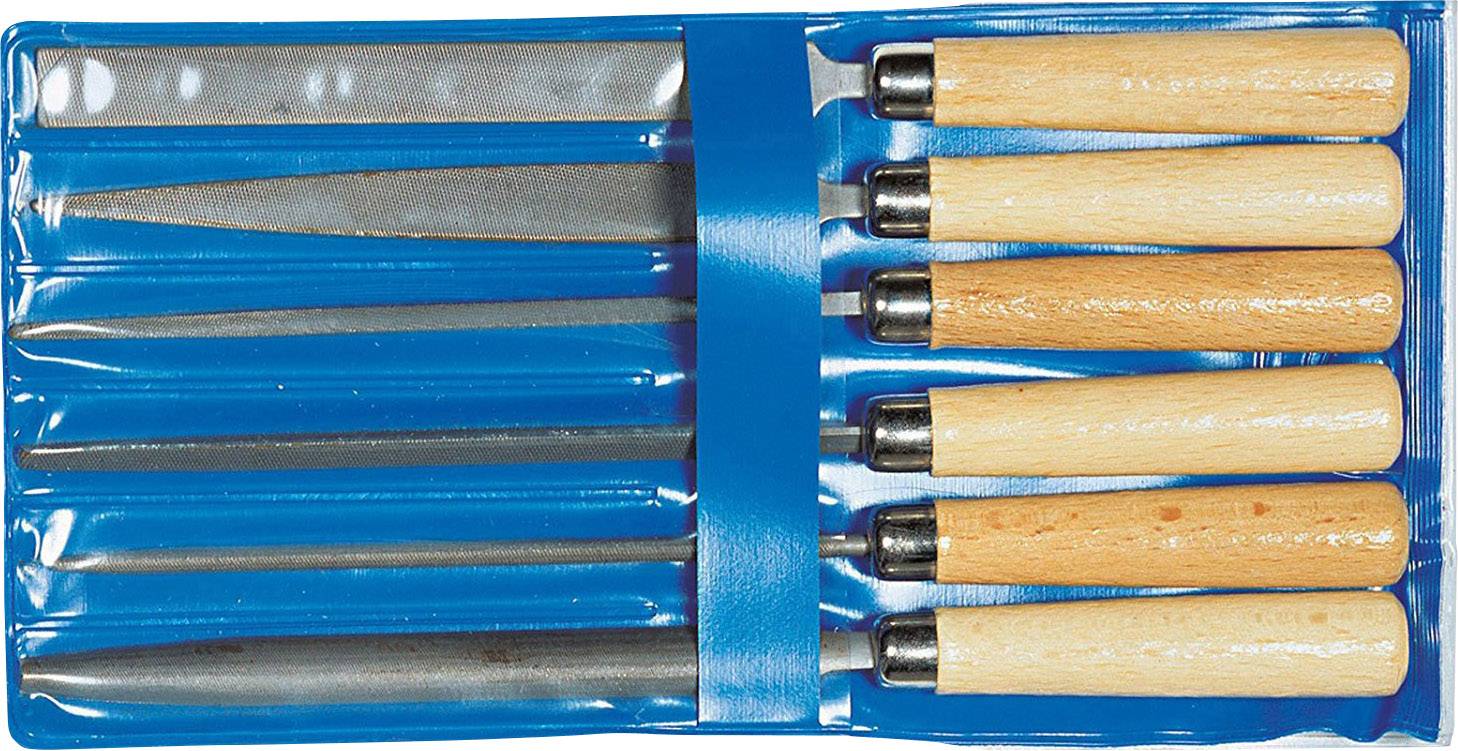 Gedore 6771910 8728 key file set, 6-piece 1 Set
