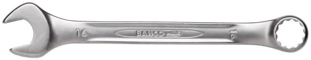 A silver spanner with an open and a ring end, marked with '16' and '19' for the sizes in millimetres.
