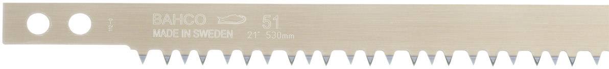 Bahco 51-21 Hacksaw blade TRIANGLE GROUPING PENZ. 530 MM F. Dry WOOD