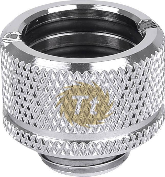 Thermaltake Pacific G1/4 PETG Tube 5/8” (16mm) OD Adapter – Chrome Water cooling - fittings