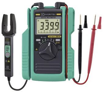 Kyoritsu KEW Mate 2001 A Handheld multimeter, Clamp meter Digital CAT II 600 V, CAT III 300 V Display (counts): 3400