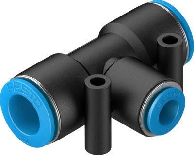 FESTO T-piece 130615 QST-12-8 Pipe diameter: 8 mm, 12 mm 1 pc(s)