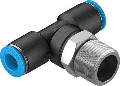 FESTO T-piece 153111 QST-3/8-8 Pipe diameter: 8 mm Thread size: R3/8 1 pc(s)