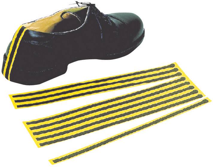 BJZ ESD disposable shoe strap 10 pc(s) Yellow, Black C-199 2151