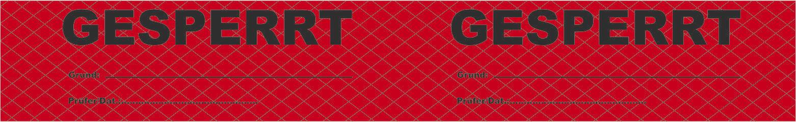 BJZ ESD tape 66 m Red, Black (L x W) 66 m x 50 mm C-101 753-R