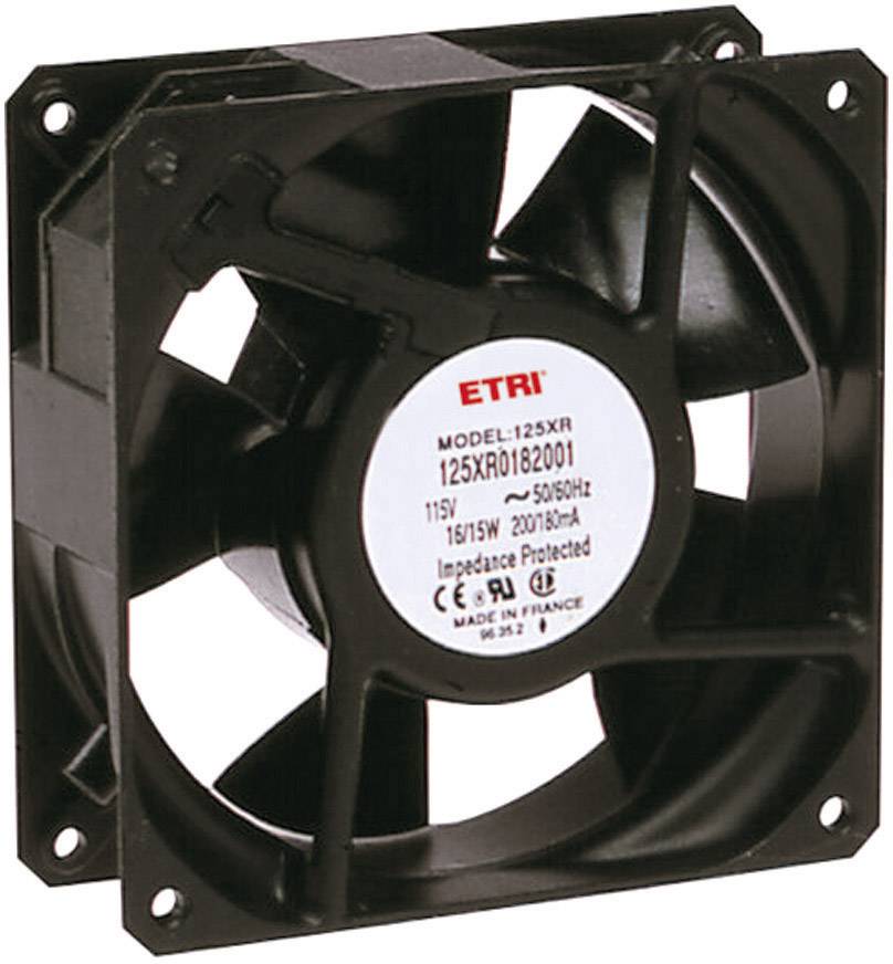 Ecofit 125XR0181000 Axial fan 240 V AC 2640 l/min (L x W x H) 119 x 119 x 38.9 mm