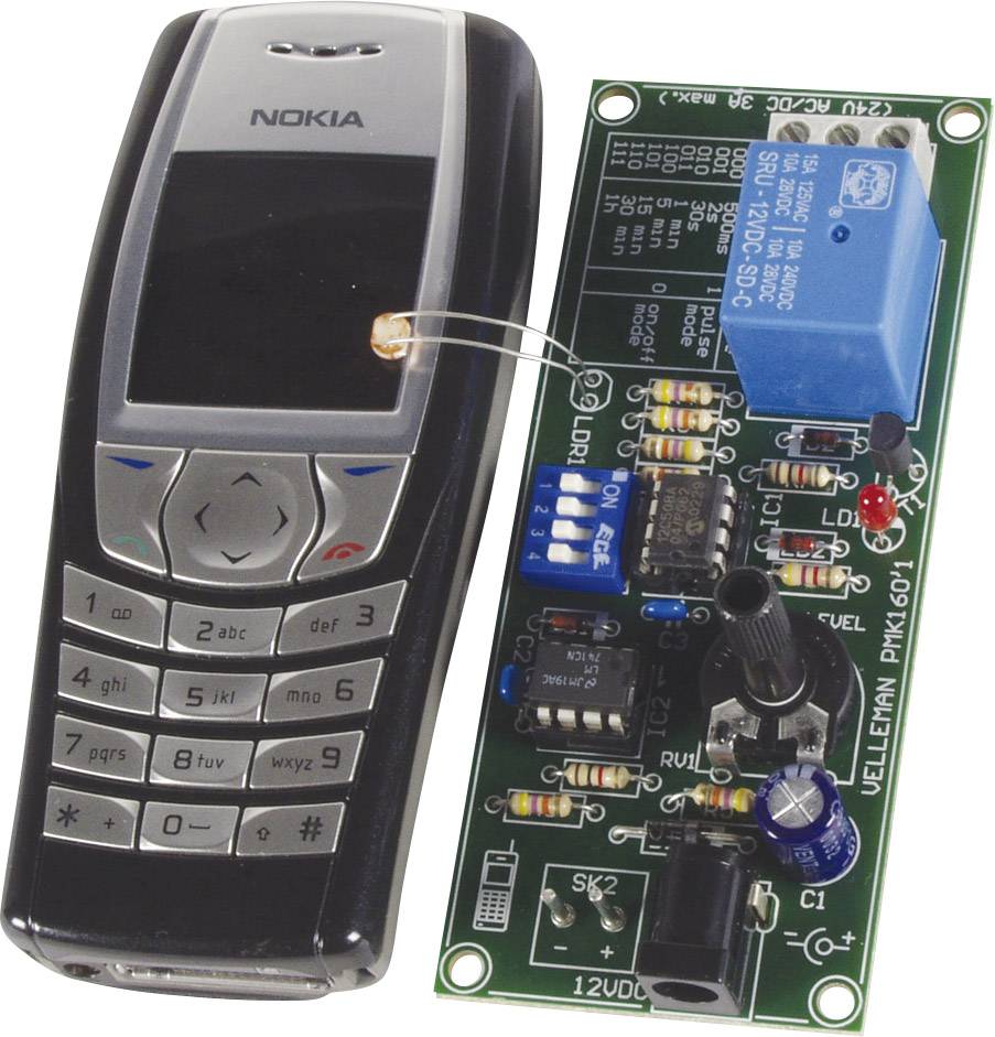 Whadda MK160 Relay card Assembly kit