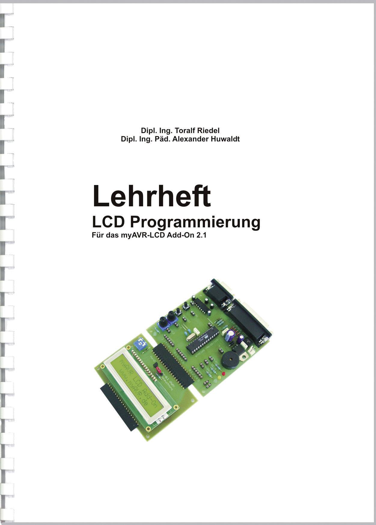 Programming language textbook Lehrheft LCD Programmierung Dipl. Ing. Toralf Riedel, Dipl. Ing. Päd. Alexander Huwaldt