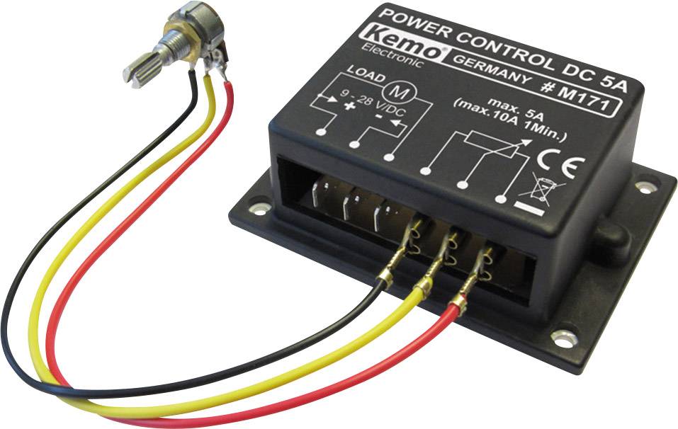 Kemo M171 Power controller Component 9 V DC, 12 V DC, 24 V DC