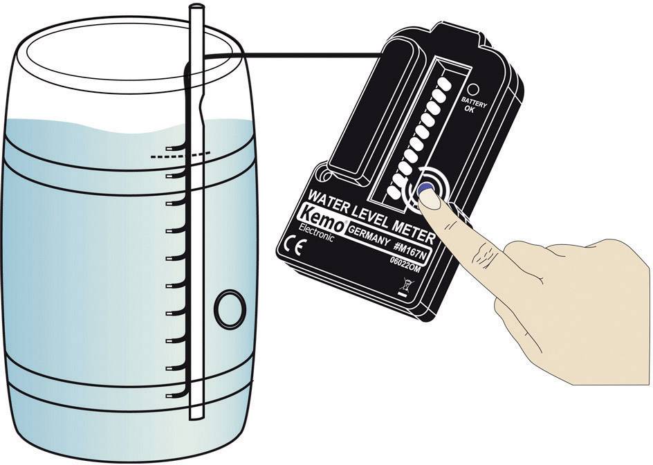 Kemo M167N Fluid level indicator Component 3 V DC