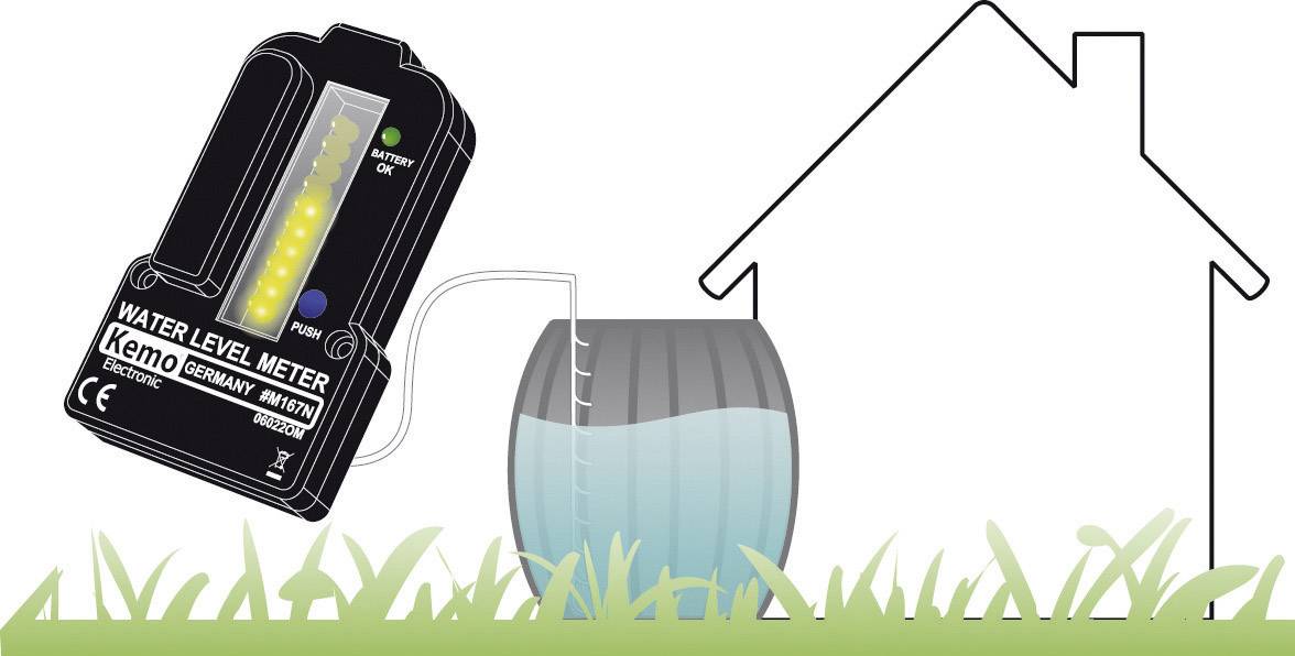 Kemo M167N Fluid level indicator Component 3 V DC