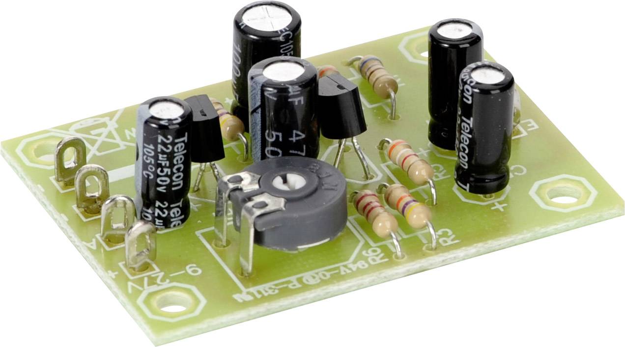 Components Pre-amp Assembly kit 9 V DC, 12 V DC, 24 V DC