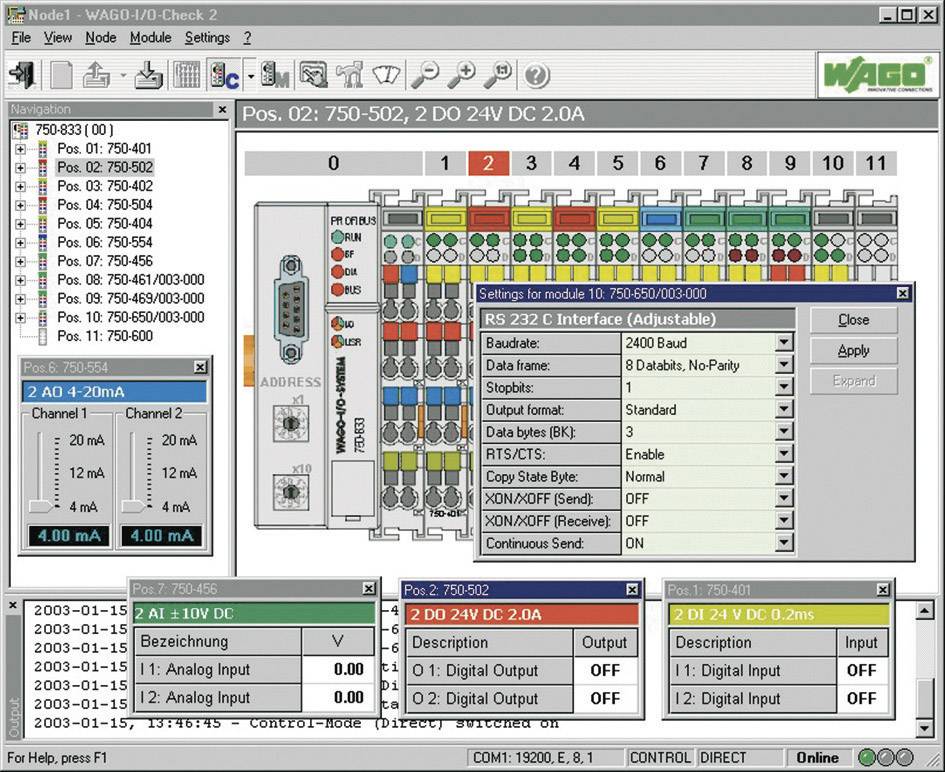 WAGO 759-302 PLC software 759-302 1 pc(s)