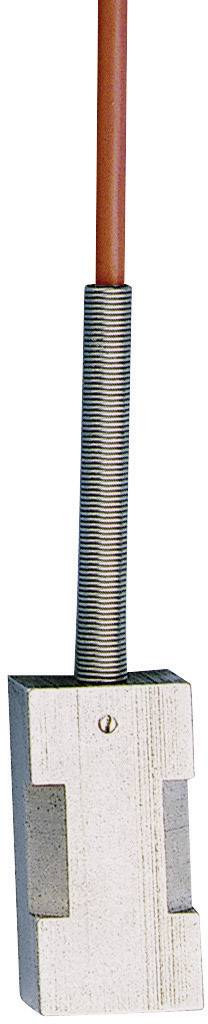 Jumo Temperature sensor 00065531 Silicone Sensor type Pt100 Temperature reading range-50 up to 180 °C Cable length (details) 2.5