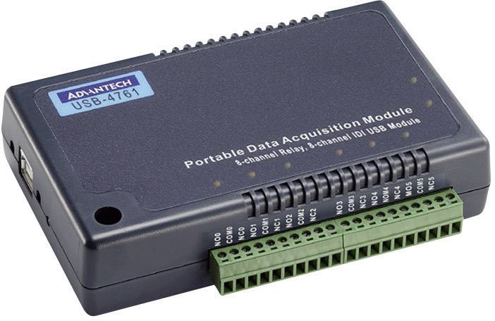 Advantech USB-4761-AE I/O module DI, DO, USB No. of inputs: 8 x No. of outputs: 8 x