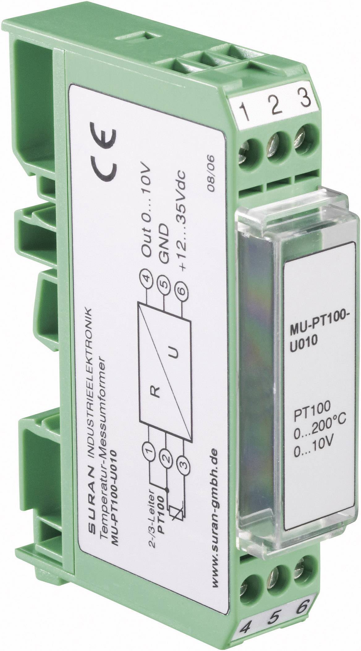 Enda MU-PT100-U010-50/100 Configurable Temperature Signal Conditioner For 100.
