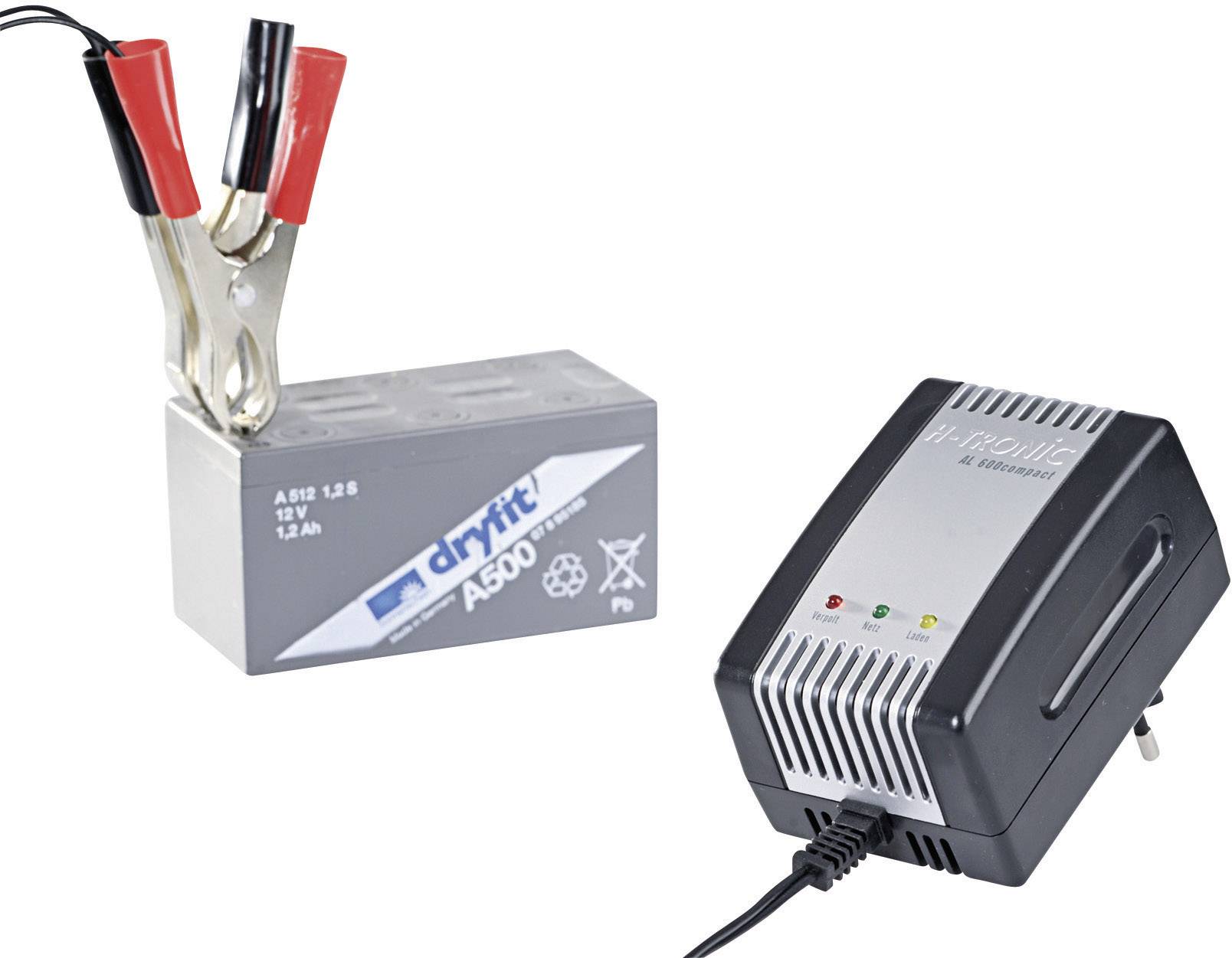 H-Tronic VRLA charger AL800 6 V, 12 V Charging current (max.) 0.8 A