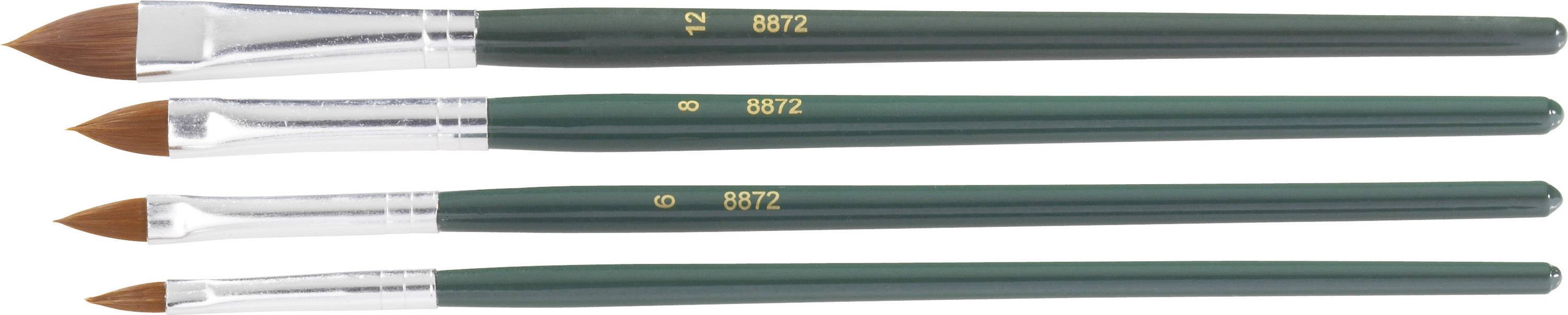 ZAHN Pinsel Repair brush Synthetics 4-piece